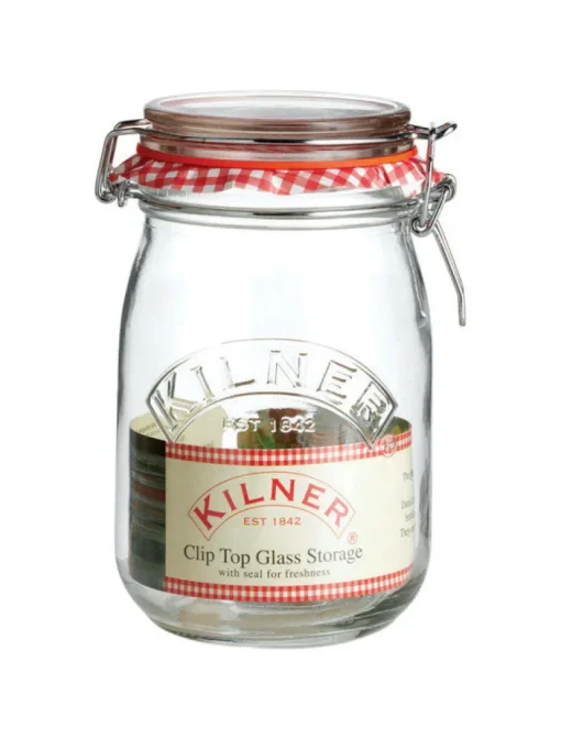 Kilner 1 qt. Storage Jar 1 pk Clear (Pack of 12)