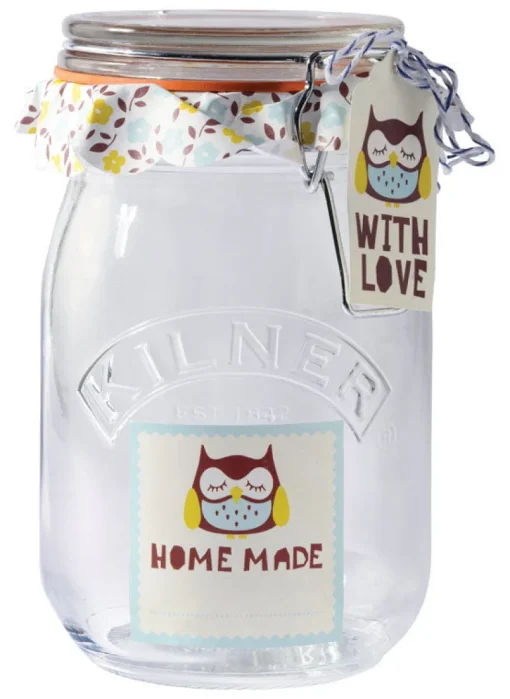Kilner 1 qt. Storage Jar 1 pk Clear (Pack of 12)
