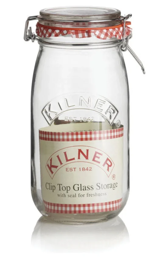 Kilner 1.5 qt. Storage Jar 1 pk Clear (Pack of 12)