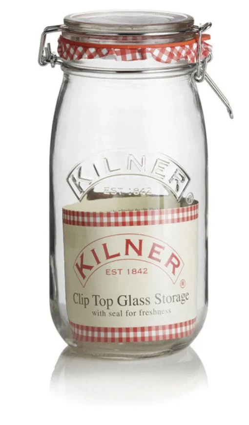 Kilner 1.5 qt. Storage Jar 1 pk Clear (Pack of 12)