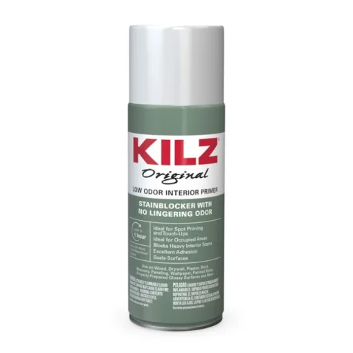 KILZ Original White Flat Oil-Based Primer and Sealer 13 oz. (Pack of 12)