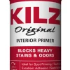 KILZ Original White Flat Oil-Based Primer 13 oz. (Pack of 12)