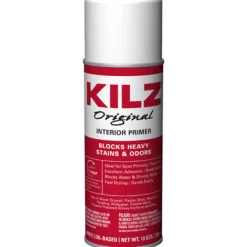 KILZ Original White Flat Oil-Based Primer 13 oz. (Pack of 12)