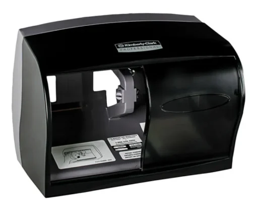 Kimberly-Clark Microban Smoke Gray Toilet Paper Dispenser