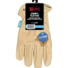 Kinco Hydroflector Men's Indoor/Outdoor Premium Grain Driver Gloves Tan L 1 pair