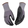 Kinco Men's Indoor/Outdoor Palm Gloves Black/Gray XL 1 pair