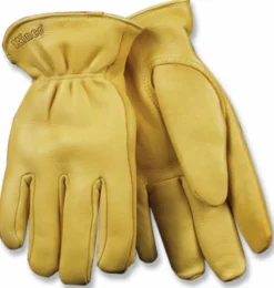 Kinco Men's Outdoor Driver Gloves Gold L 1 pair