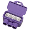 King Innovation AlumiConn Aluminium Wire Aluminum to Copper Lug Purple 10 pk