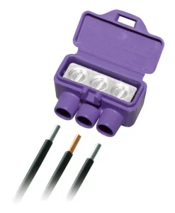 King Innovation AlumiConn Aluminium Wire Aluminum to Copper Lug Purple 10 pk