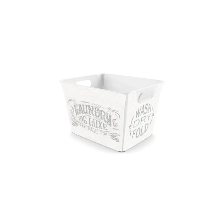 KIS 8 in. H x 10 in. W x 12-1/4 in. D Stackable Storage Basket (Pack of 7)