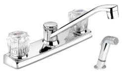 KIT FAUCET 2H W/SPRAY