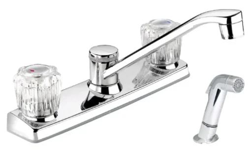 KIT FAUCET 2H W/SPRAY