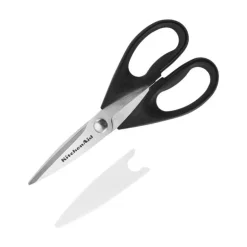 KitchenAid 4.5 in. L Plastic/Stainless Steel Kitchen Shears 1 pc.