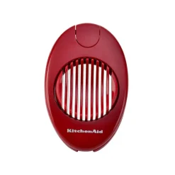 KitchenAid Red ABS Plastic/Stainless Steel Egg Slicer