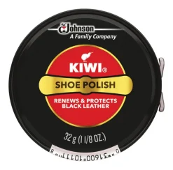 Kiwi Black Shoe Polish 1-1/8 oz