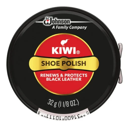 Kiwi Black Shoe Polish 1-1/8 oz