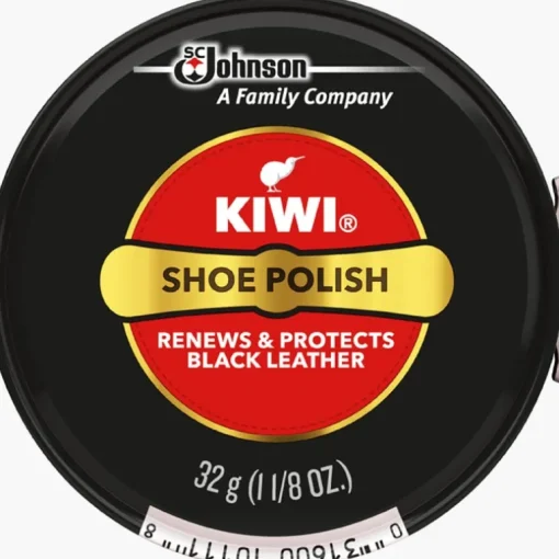 Kiwi Black Shoe Polish 1-1/8 oz