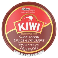 Kiwi Brown Shoe Polish 1-1/8 oz