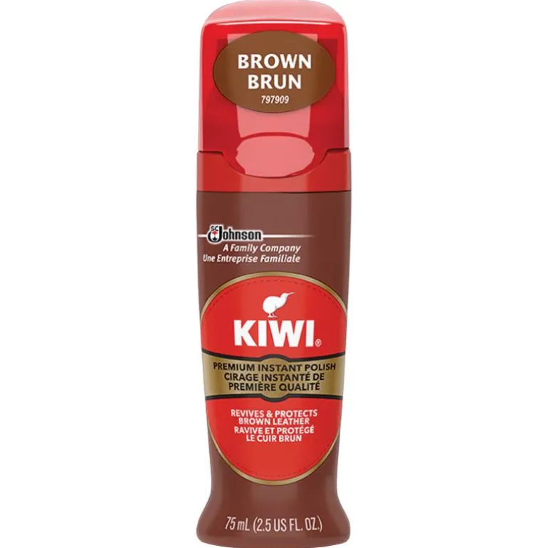Kiwi Color Shine Brown Shoe Polish 2.5 oz