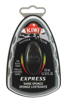 Kiwi Express Shine Black Sponge Shoe Polish 0.23 oz.
