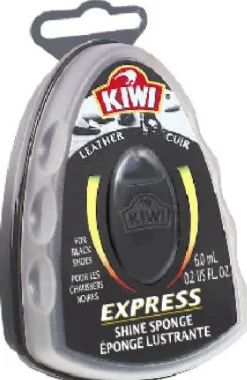 Kiwi Express Shine Black Sponge Shoe Polish 0.23 oz.