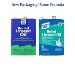 Klean Strip Transparent Clear Boiled Linseed Oil 1 gal. (Pack of 4)
