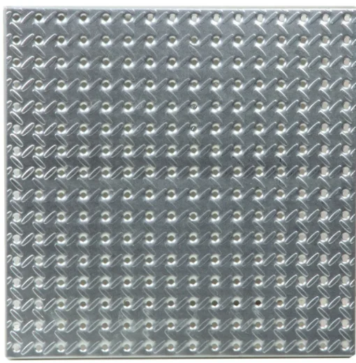 Knape & Vogt 16 in. H X 16 in. W X 1/4 in. D Silver Steel Shelf Board