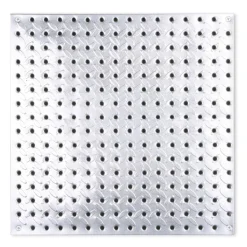 Knape & Vogt 16 in. H X 16 in. W X 1/4 in. D Silver Steel Shelf Board