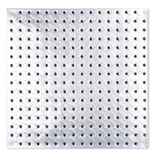 Knape & Vogt 16 in. H X 16 in. W X 1/4 in. D Silver Steel Shelf Board