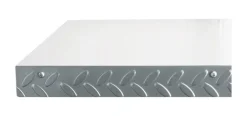 Knape & Vogt 1-1/2 in. H X 1.38 in. W X 48 in. D Silver Steel Shelf Edge