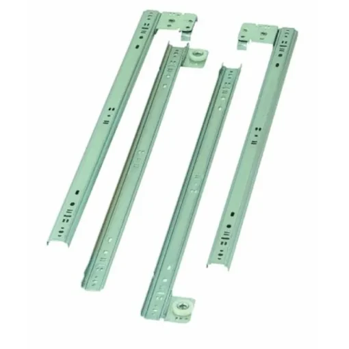 Knape & Vogt 22 in. L Steel Ball-Bearing Rollers Drawer Slide 2 pk