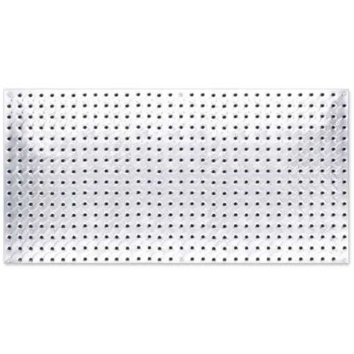 Knape & Vogt 32 in. W X 16 in. D Silver Steel Shelf Board