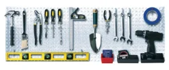 Knape & Vogt 48 in. W X 16 in. D Silver Steel Shelf Board