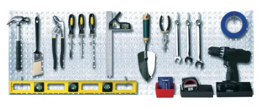 Knape & Vogt 48 in. W X 16 in. D Silver Steel Shelf Board