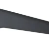 Knape & Vogt Black Steel Regular Duty Bracket 16 Ga. 12 in. L 160 lb. (Pack of 10)