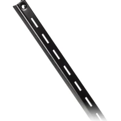 Knape & Vogt Black Steel Regular Duty Bracket 16 Ga. 36 in. L 320 lb. (Pack of 10)