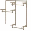 Knape & Vogt Brown Steel Closet Organizer 4 ft. L