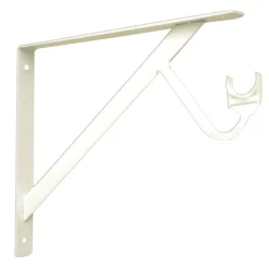 Knape & Vogt John Sterling White Steel Bracket 12 Ga. 11-1/4 in. L 500 lb