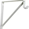 Knape & Vogt John Sterling White Steel Shelf/Rod Bracket 16 Ga. 13 in. L 250 lb. (Pack of 20)