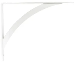 Knape & Vogt John Sterling White Steel Wall Mount Bracket 7 L x 6.5 H x 0.75 W in. (Pack of 10)