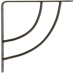 Knape & Vogt John Sterling White Steel Shelf/Rod Bracket 12 Ga. 10 in. L 250 lb. (Pack of 20)