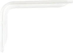 Knape & Vogt John Sterling White Steel Bracket 12 Ga. 8 in. L 125 lb. (Pack of 20)