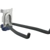 Knape & Vogt Matrix Black/Silver Steel Hook 13 in. L