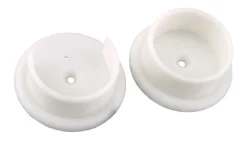 Knape & Vogt Pro 1-3/8 in. L X 1-3/8 in. D Powder Coated Plastic Rod Socket