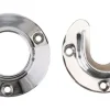 Knape & Vogt Pro HD 7/8 in. L x 1-3/8 in. Dia. Chrome Steel Rod Socket (Pack of 6)