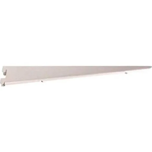 Knape & Vogt White Steel 182 Series Bracket 14-1/2 in. L 450 lb.