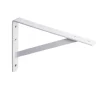 Knape & Vogt White Steel Bracket 12 In. L 600 Lb.