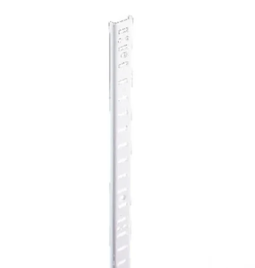 Knape & Vogt White Steel Heavy Duty Shelf Bracket 23 Ga. 48 in. L 250 lb. (Pack of 20)