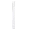 Knape & Vogt White Steel Heavy Duty Shelf Bracket 23 Ga. 36 in. L 250 lb.