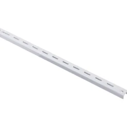 Knape & Vogt White Steel Regular Duty Bracket 24 in. L